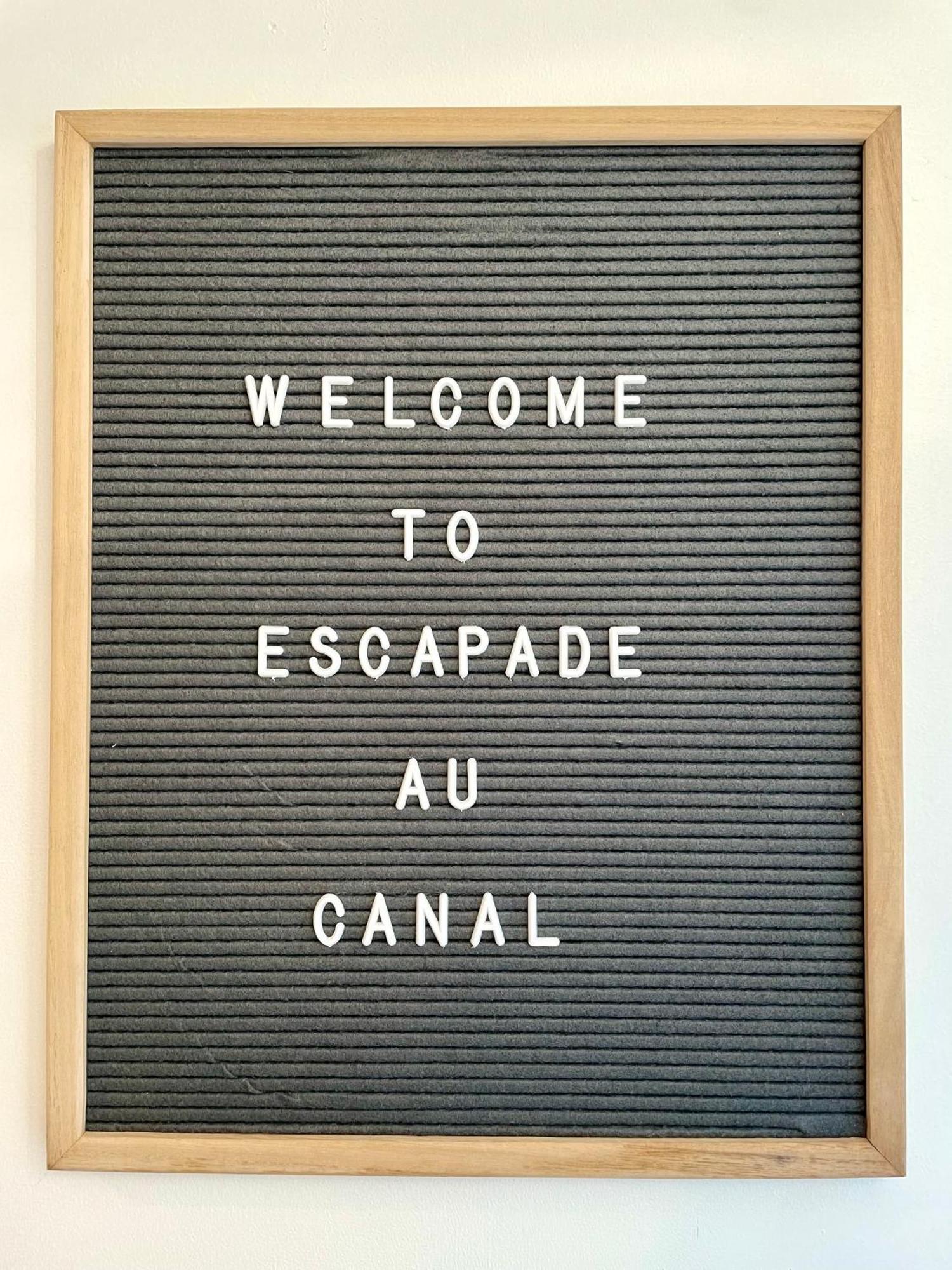 Bienvenue Sur L'Escapade Au Canal Castets-en-Dorthe Ngoại thất bức ảnh